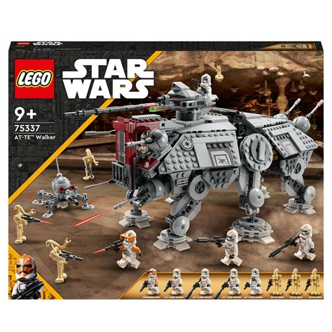 lego star wars at te drop test|75337 LEGO Star Wars AT.